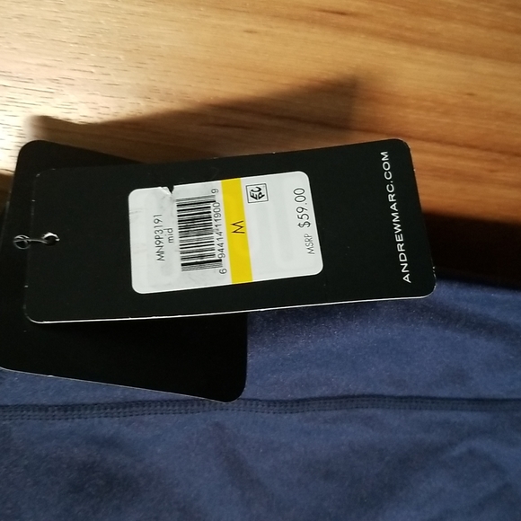 NWT Marc New York Athletic Leggings with pockets- Size M - Picture 3 of 9